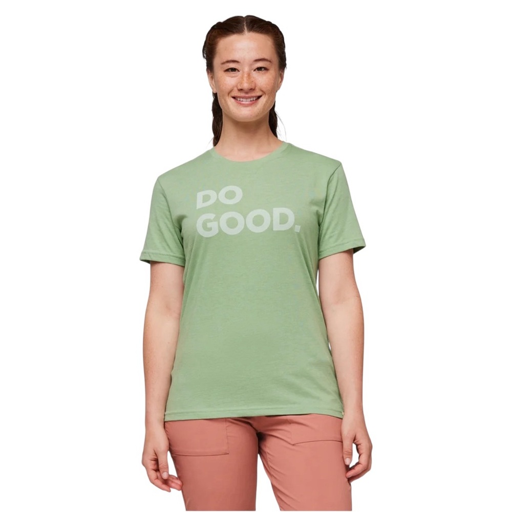 Cotopaxi Do Good Green Graphic T-Shirt Shirt Top Large L